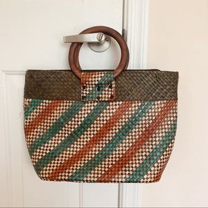 Native Filipino Rattan Bag